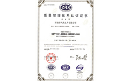 Warmly celebrate our company has passed "ISO9001:2008 q
